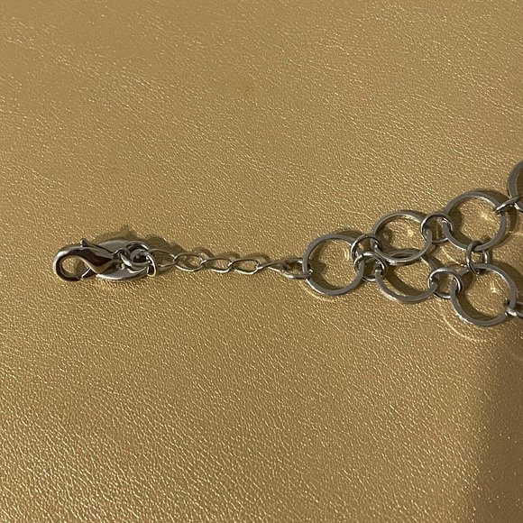 Silver Crystal Choker - Picture 5 of 5